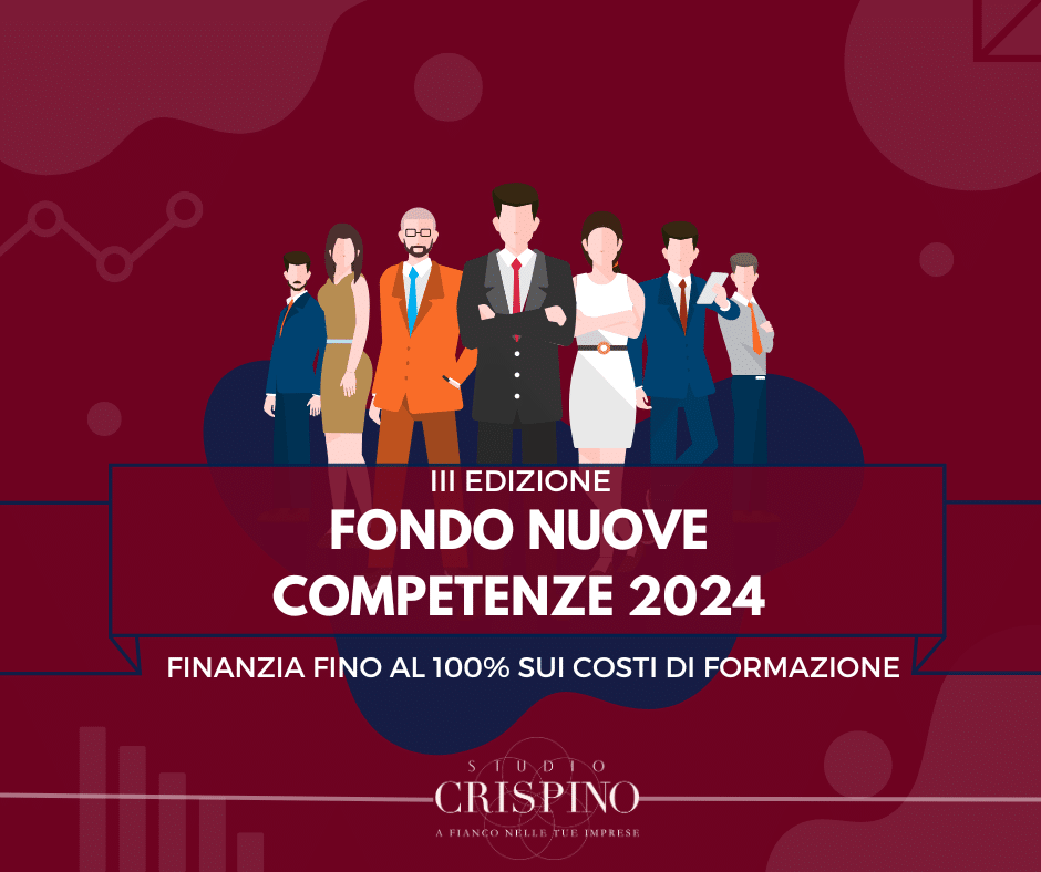 Fondo Nuove Competenze 2024- III edizione